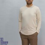 تیشرت پنبه لانگ ماراتن 01101289