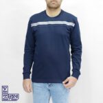 بلوز پنبه یقه گرد آستین بلند 1261