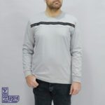 بلوز پنبه یقه گرد آستین بلند 1261