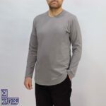 تیشرت پنبه لانگ ماراتن 01101289
