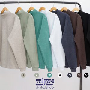 بلوز سلانیک یقه 5 سانت