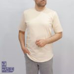 تیشرت آستین کوتاه پنبه لانگ ماراتن 1289