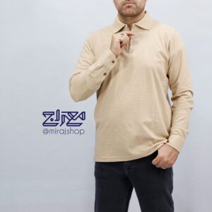 بلوز پنبه نیم زیپ 1296