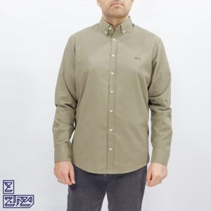 پیراهن آستین بلند پنبه لینن 1095