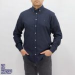 پیراهن آستین بلند پنبه لینن 1095