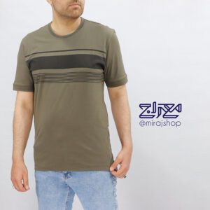 تیشرت آستین کوتاه طرحدار 2192