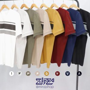 تیشرت آستین کوتاه طرحدار 2192