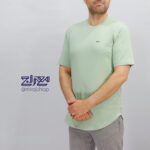 تیشرت آستین کوتاه پنبه لانگ ماراتن 1289