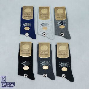 جوراب نانو آنتی باکتریال ساقدار مردانه 1012