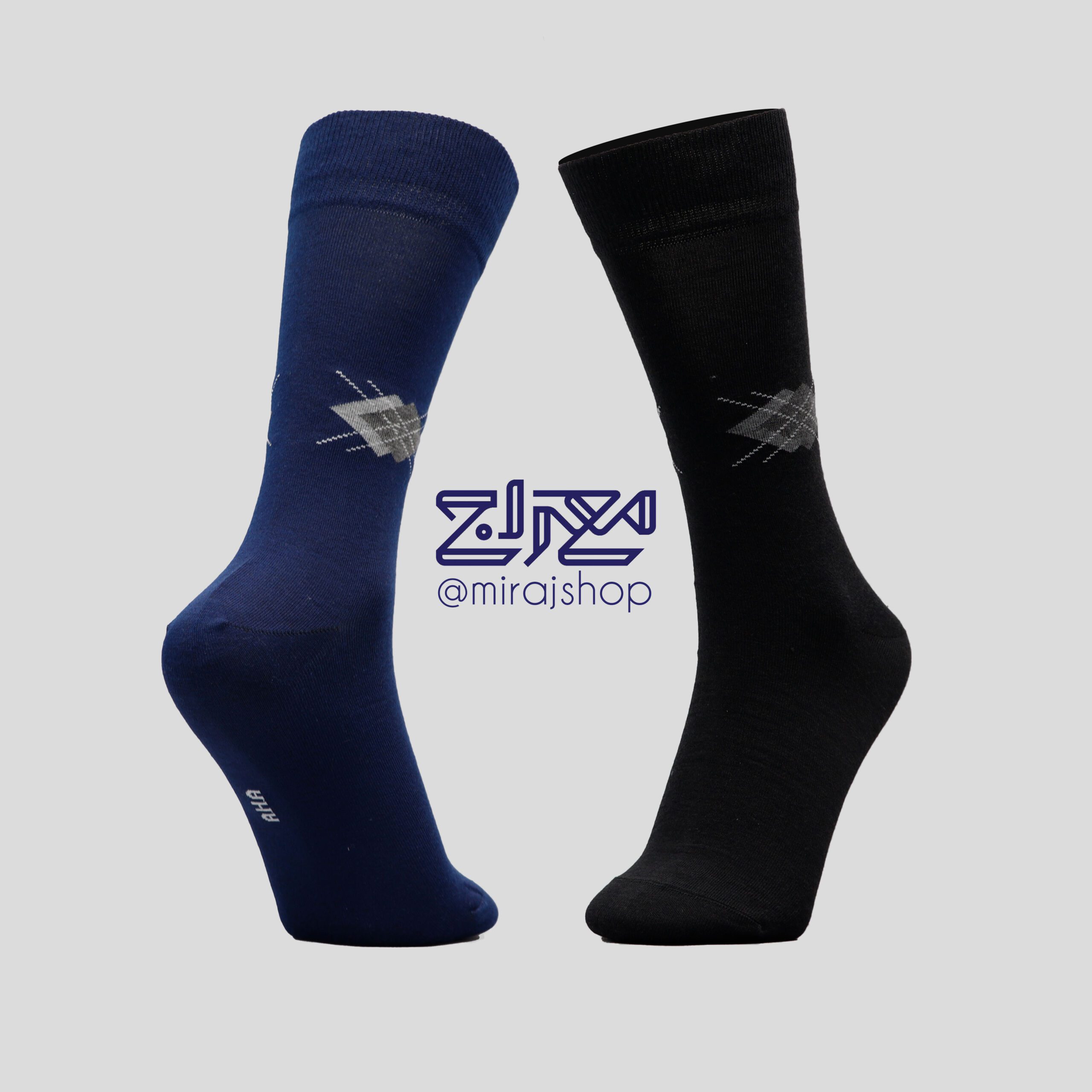 4 جوراب نانو آنتی باکتریال ساقدار مردانه 1012