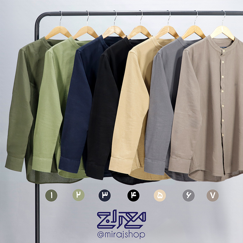 پیراهن پنبه کنفی 1093