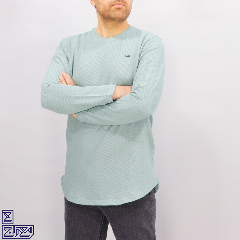 بلوز پنبه ژاکارد لانگ 1279