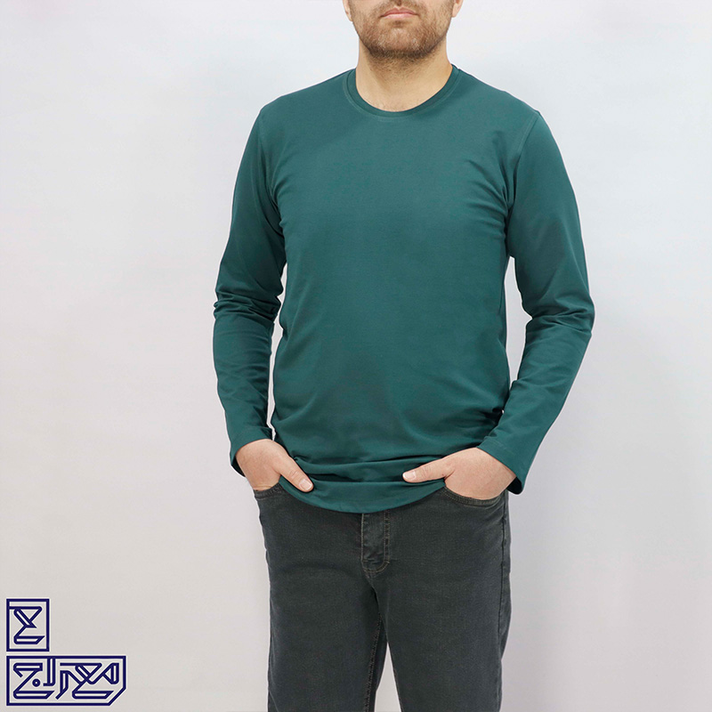 تیشرت پنبه لانگ ماراتن 01101289