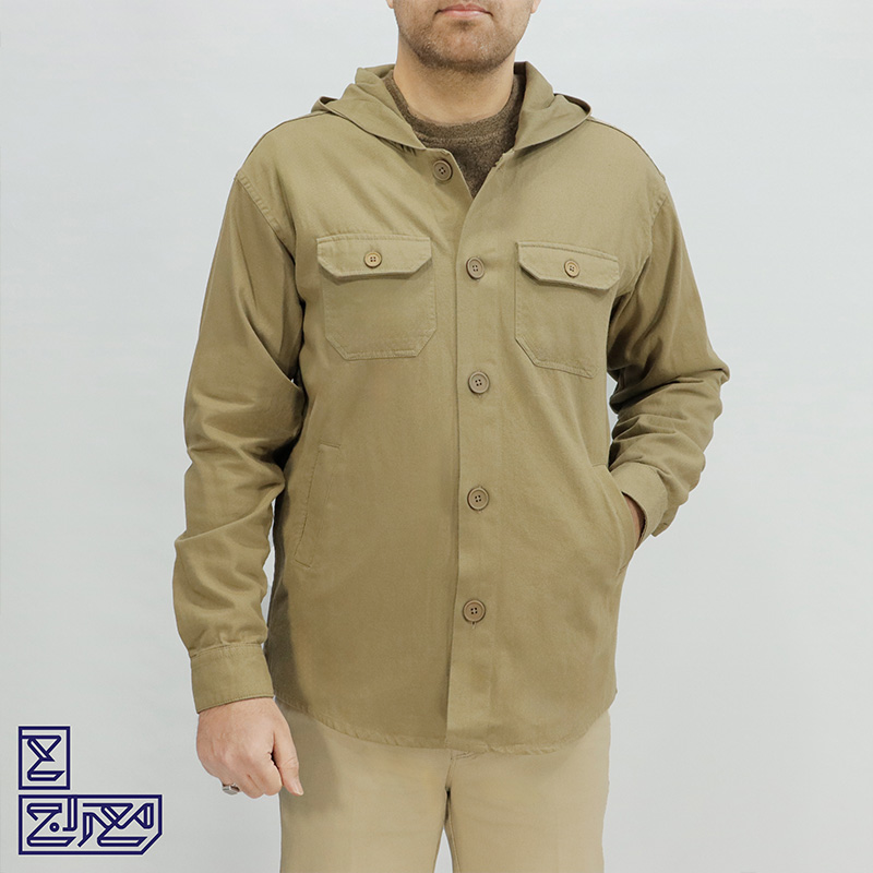 سویشرت کتان کلاهدار 1043