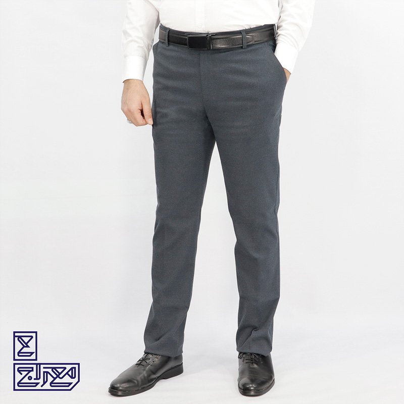 شلوارپارچه ای گاباردین یک طرف کش 2095