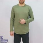 تیشرت پنبه لانگ ماراتن 01101289