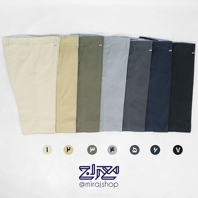 شلوار کتان جودون 3045