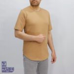 تیشرت آستین کوتاه پنبه لانگ ماراتن 1289