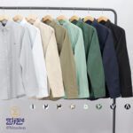 پیراهن آستین بلند پنبه لینن 1095