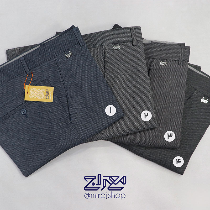 شلوار پارچه ای کشی بدر 2102