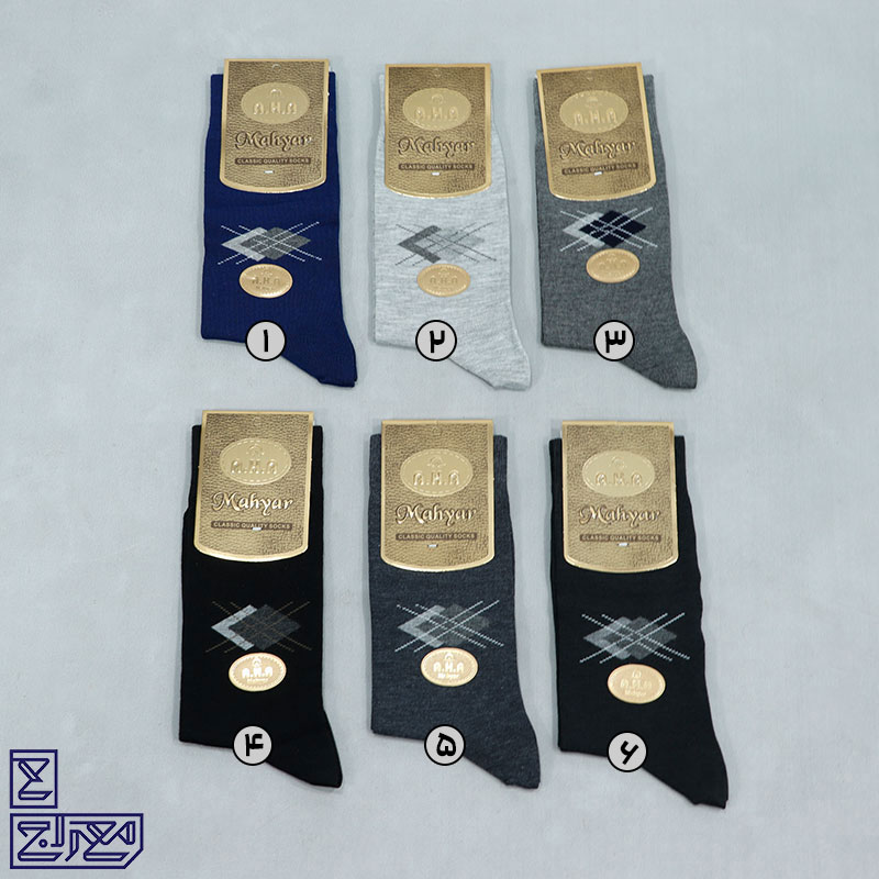 جوراب نانو آنتی باکتریال ساقدار مردانه 1012