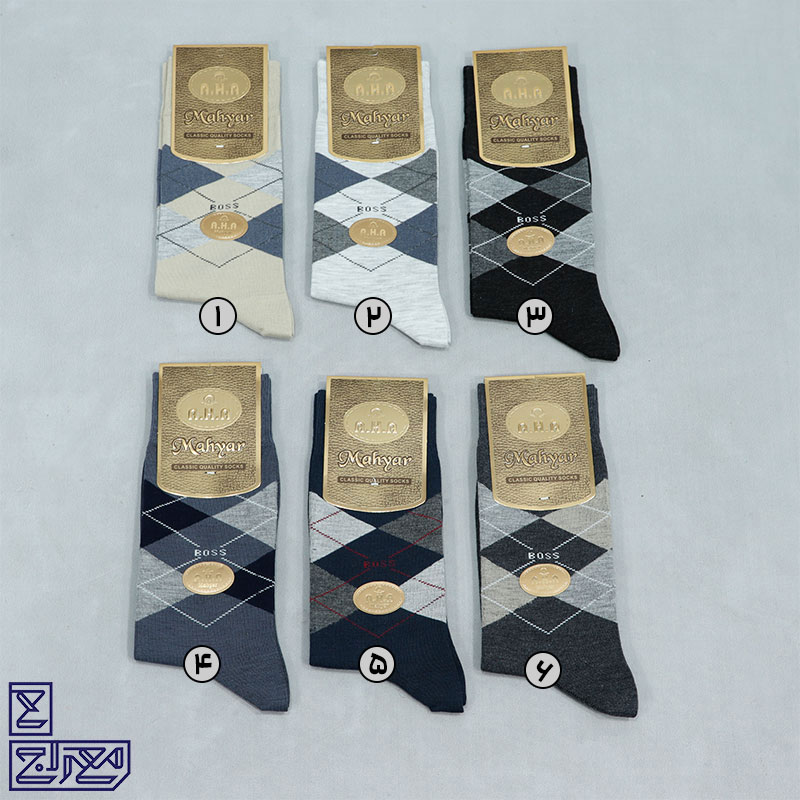 جوراب نانو آنتی باکتریال ساقدار مردانه 1011