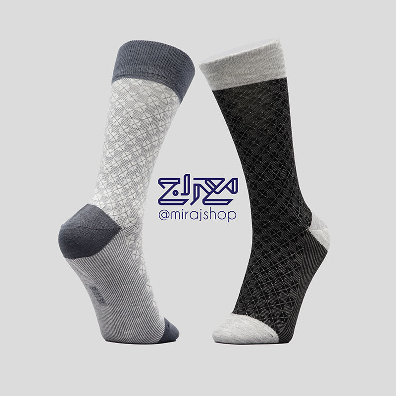 جوراب نانو آنتی باکتریال ساقدار مردانه 1013