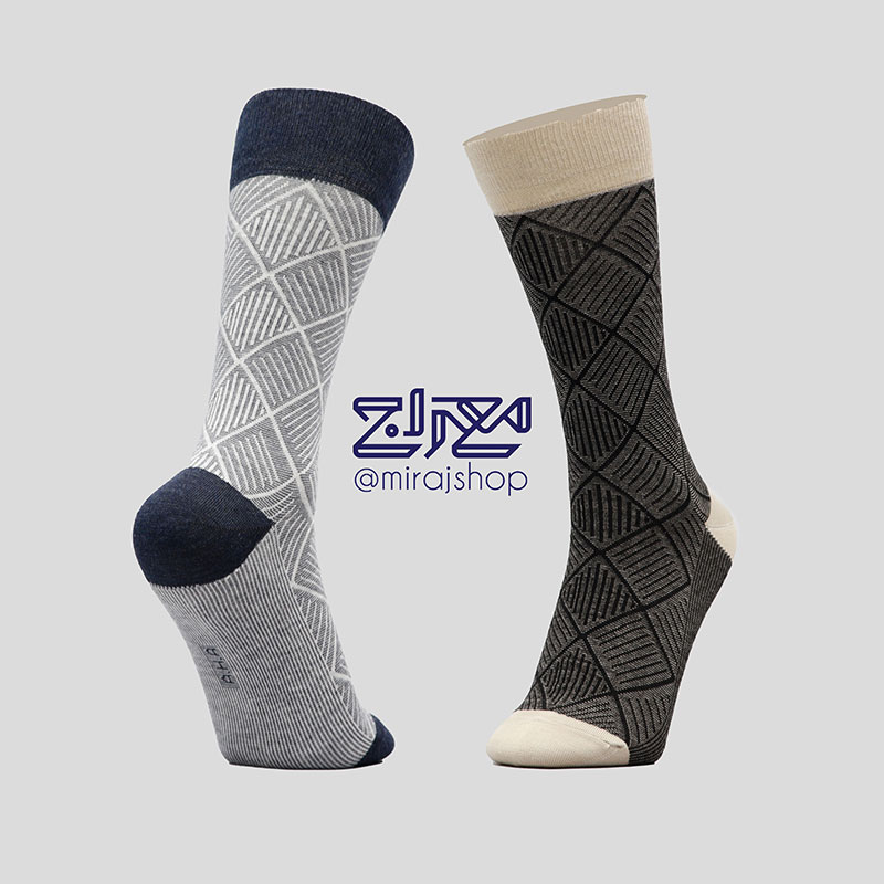 جوراب نانو آنتی باکتریال ساقدار مردانه 1005